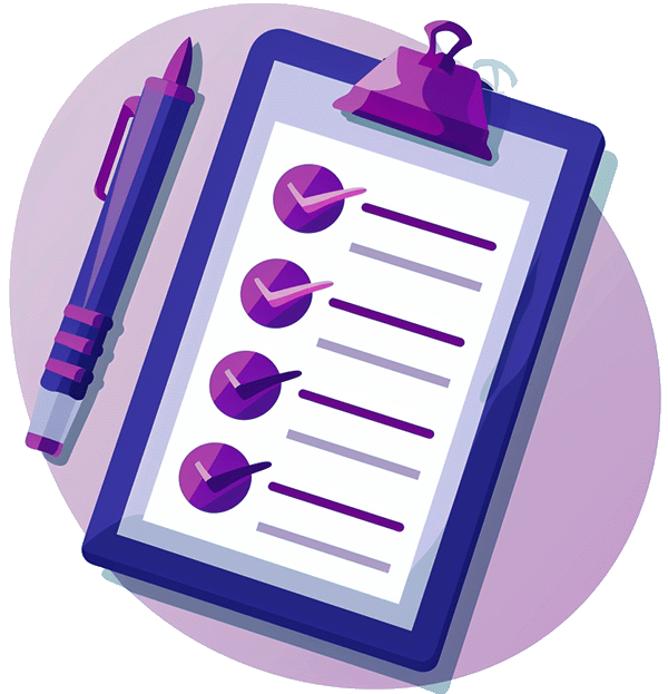 A todo list